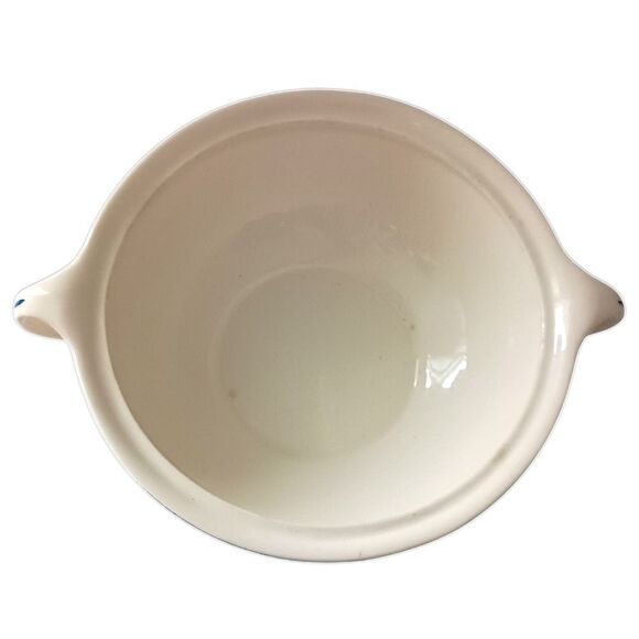 Candle Light American Limoges Covered Vegetable Dish Bowl Golden Wheat Vintage - Picture 11 of 16